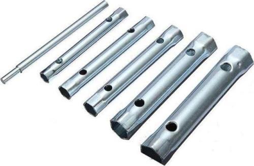 6 Parça Kovan Tipi Lokma Anahtarı 8 - 17 Mm Arası Anahtar Set