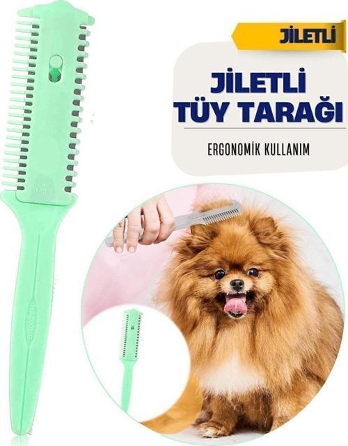 Medium Kedi Köpek Jiletli Tüy Alma Tarağı 716439