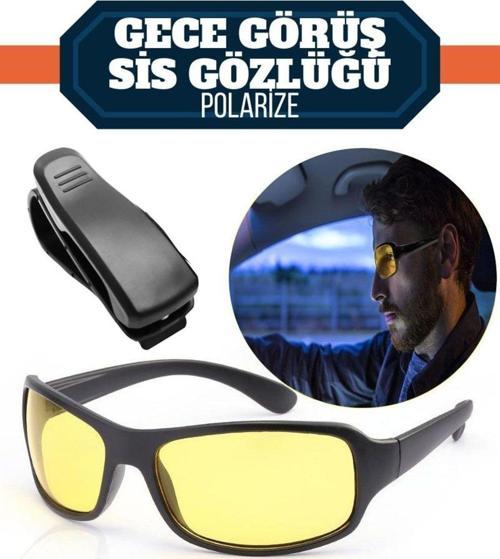 Gece Sürüş Sis Gözlüğü Ve Gözlük Tutucu 422253