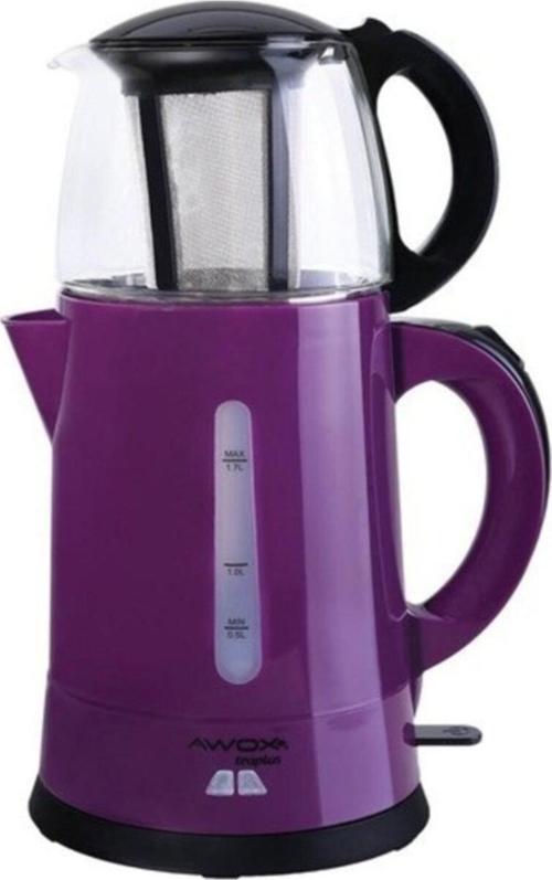 Teaplus Mürdüm 2000 W Cam Demlikli Çay Makinesi