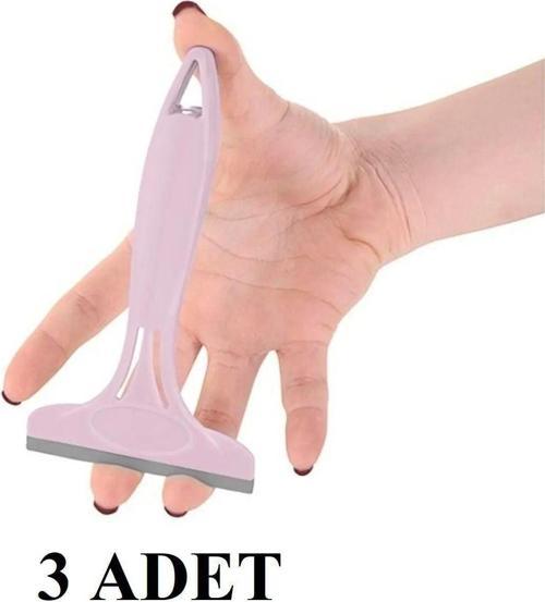 3 Adet Minisil , Mini Camsil , Cam Temizleyici 7 Cm , Cam Çek Çek , Küçük Camçek