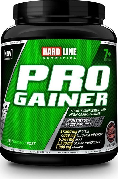 Pro Gainer Karbonhidrat Tozu Çilek Aromalı 1406 Gr Proteinli Besinler