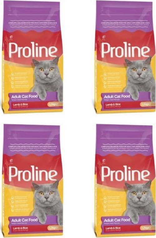 Kuzu Etli-Pirinçli Kedi Maması 1200 gr X 4 Paket