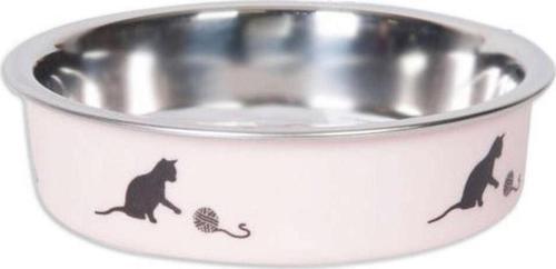 Karlıe Çelik Kedi Mama Kabı Pembe 160ml