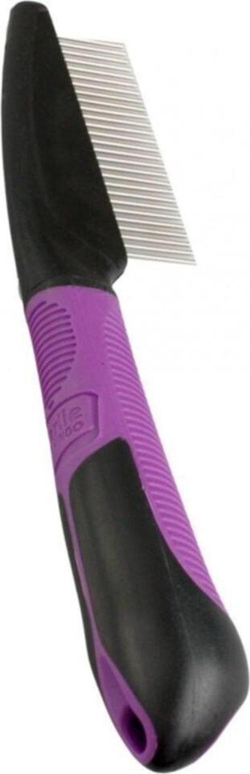 Karlıe Kedi Tarağı Mor-siyah 21 Cm