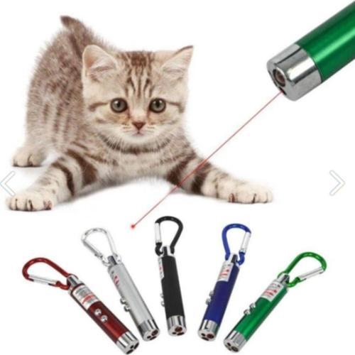 Kedi Lazer Oyuncak 3 In 1, Kedi Eğitim Oyuncağı Ledli Kırmızı Işık