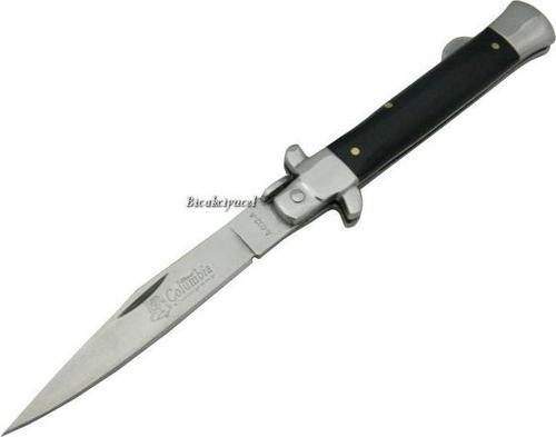 İtalyan A 032 B Stiletto Çakı 19,5 cm - Siyah Saplı