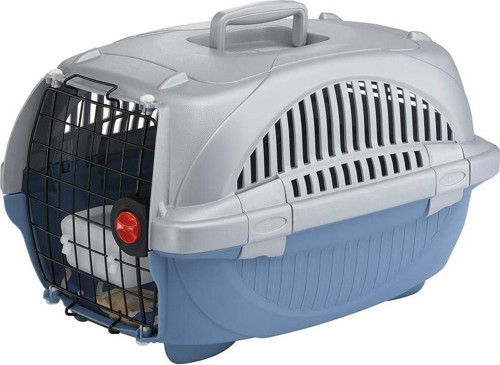 Deluxe 10 Minderli Kedi Köpek Taşıma Çantası Mavi