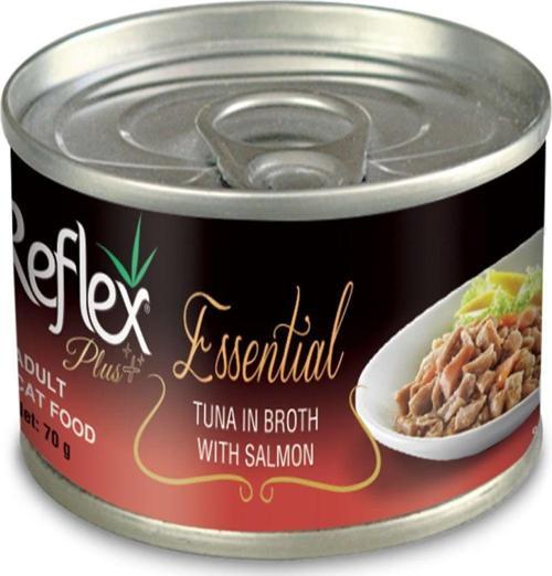 Plus Essential Ton Balığı Somonlu Kedi Konservesi 70 gr