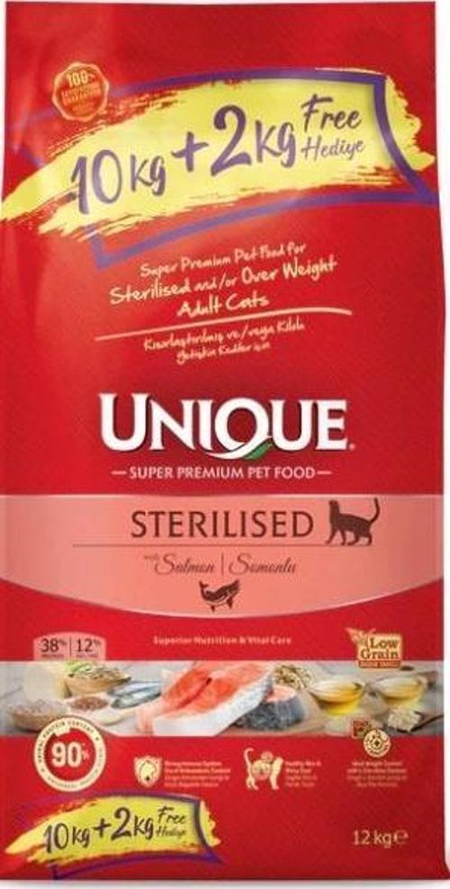 Sterilized Kısırlaştırılmış Somonlu Yetişkin Kedi Maması 10+2 Kg