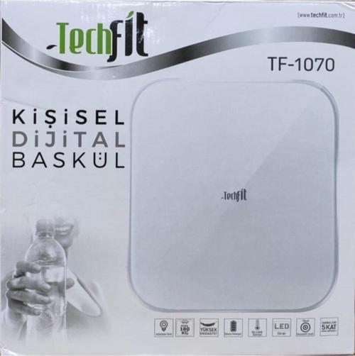 Tf 1070 Dijital Cam Baskül - Beyaz