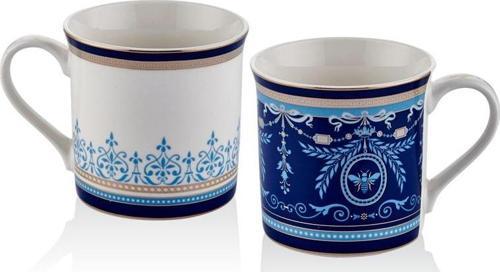 Porselen Blue Banube 2li Kupa Seti 9cm