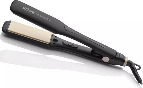 Ar5081 Prostyle Gold Geniş Seramik Plaka Saç Düzleştirici