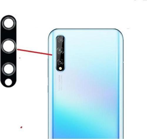 Huawei Y8P Arka Kamera Camı Lens Yapışkanlı