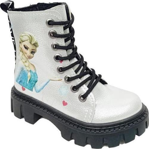 9603-1 Parlak Deri Fashion Kız Çocuk Bot