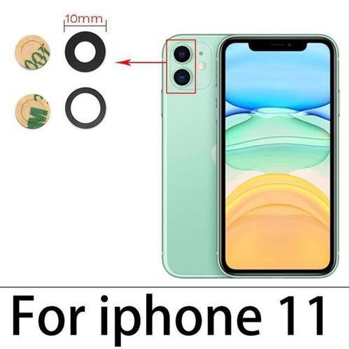 İphone 11 Arka Kamera Camı Lens Yapışkanlı