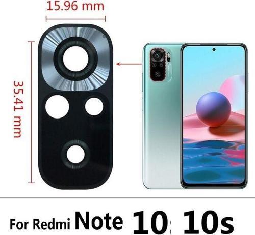 Xiaomi REDMİ NOTE 10S NOTE 10 4G Arka Kamera Camı Lens Yapışkanlı