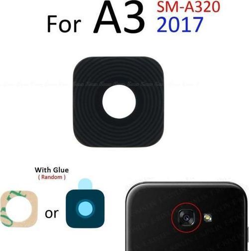 Samsung Galaxy A320 Arka Kamera Camı Lens Yapışkanlı