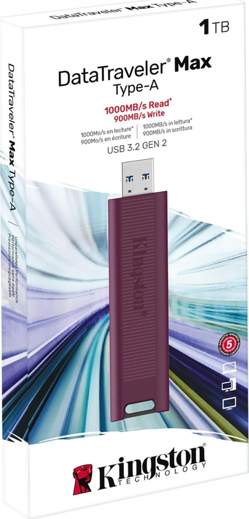 Kingston Datatraveler Max 1tb Dtmaxa/1tb Type-a Usb 3.2 Gen 2 Flash Bellek 3