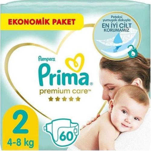 Premium Care 2 Beden Bebek Bezi 60 Adet Mini Jumbo Paket