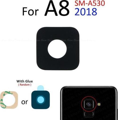 Samsung Galaxy A530 Arka Kamera Camı Lens Yapışkanlı