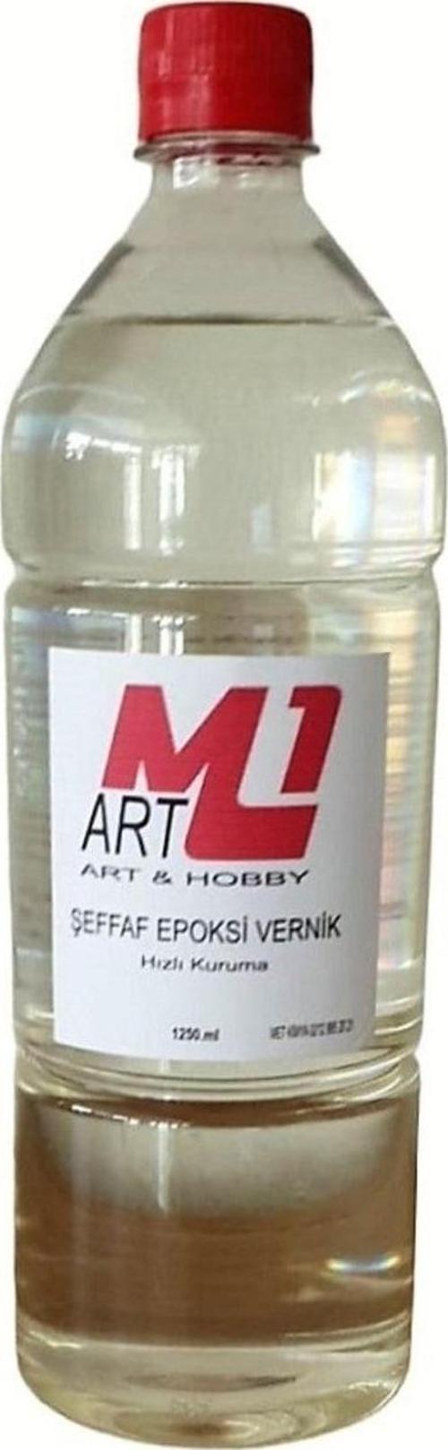 Şeffaf Epoksi Vernik 1250.Ml