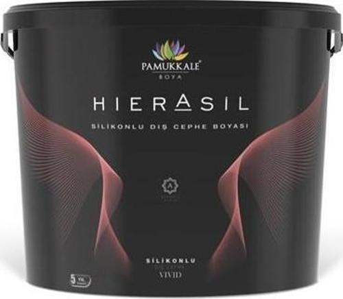 Hierasil Mat Silikonlu Dış Cephe Boyası 2.5 Lt Orjinal Siyah