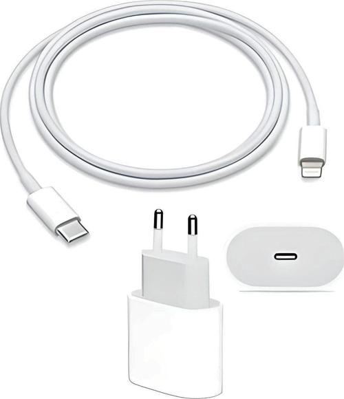 20W Hızlı Şarj Usb-C Lightning Kablolu Şarj Aleti İphone Uyumlu
