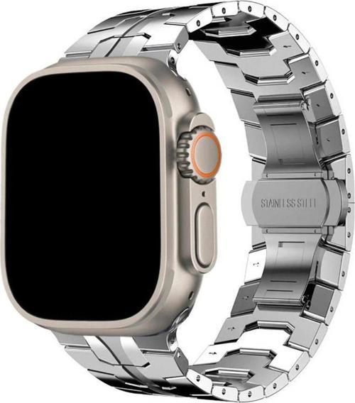 Apple Watch Uyumlu 42/44/45/49 Mm Riot Loop Çelik Kordon