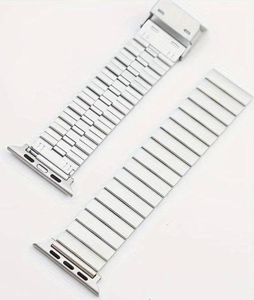 Çelik Kordon Şık Tasarım Ayarlanabilir Her Bileğe Uyumlu 42Mm/44Mm/45Mm/49Mm Akıllı Saat Kordonu