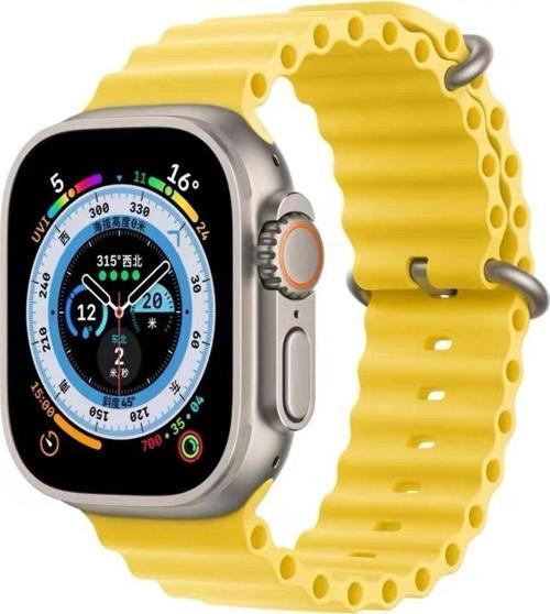Wearfit Pro Akıllı Saat Hw8 Ultra Max 49 Mm Sarı