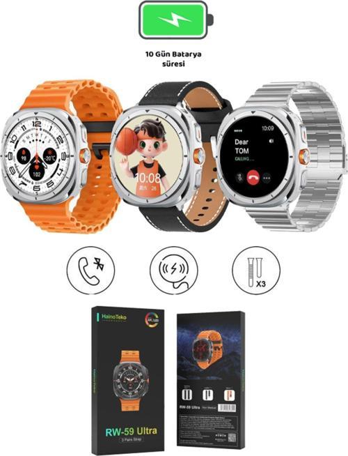 Şıklığı Ve Fonksiyonu Bir Arada Sunan Akıllı Saat 10 Gün Batarya Ömrü Amoled Ekran