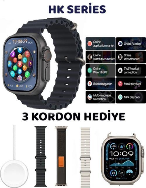 Watch 10 Serisi Yenilendi V5 Hd Ekran Amoled Tüm Bildirimler Tüm Telefonlara Uyumludur