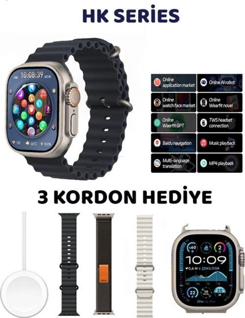 Watch 10 Serisi Yenilendi V5 Hd Ekran Amoled Tüm Bildirimler Tüm Telefonlara Uyumludur