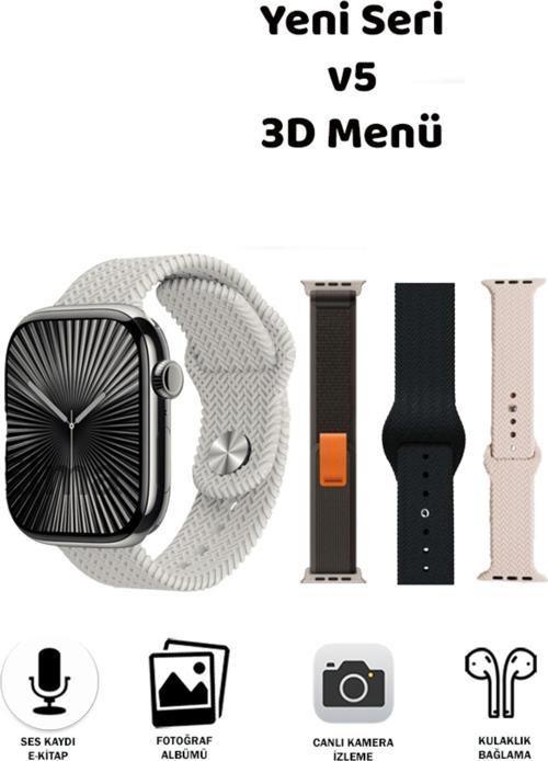Watch 8 Hk9 Pro Max 2.02 Tam Amoled Ekran Akılı Saat 2023 Amiral Gemisi