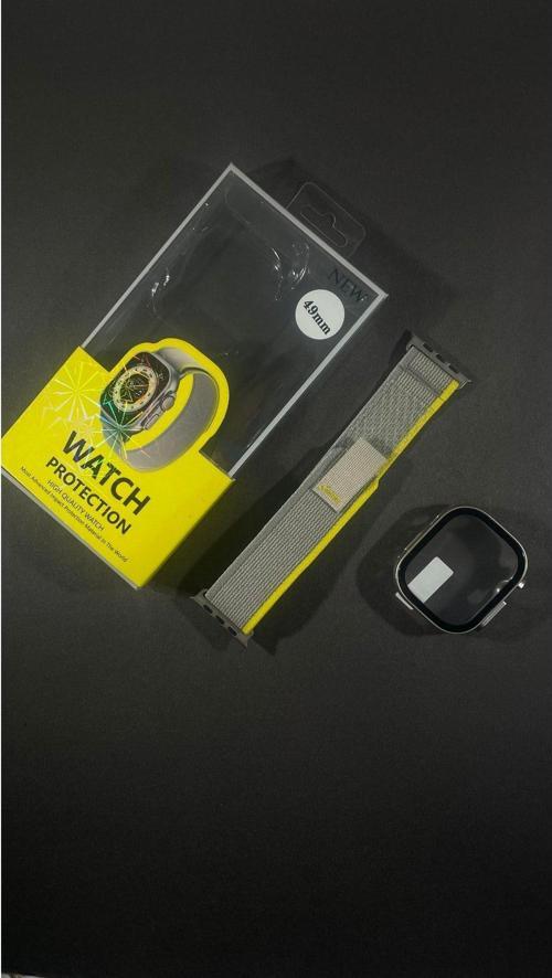 Watch 8 Ultra Akıllı Saat Koruyucu 49Mm Hediye Kordonlu Koruyucu (49Mm Saate Özeldir)