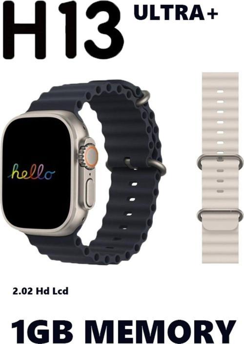 Watch 9 H13 Ultra+ 320*385 Pixel 1Gb Rom +500 Rehber Albüm Ve Müzik Dinleme Nfc