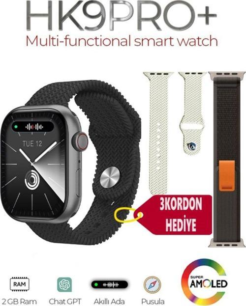 Watch 9 Hk9 Pro Plus 100 Kişi Kayıt Son Sürüm V3 Yapay Zeka Destekli