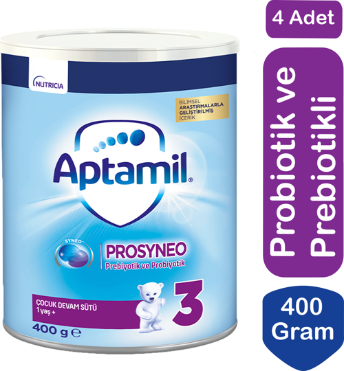 Prosyneo 3 Devam Sütü 400 Gr 4 lü Paket
