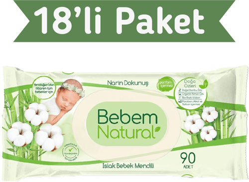 Islak Havlu Mendil 90x18 1620 Yaprak