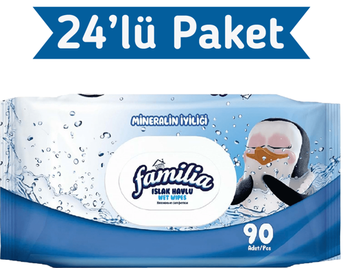 Mineralin İyiliği Islak Havlu Mendil 90x24 2160 Yaprak