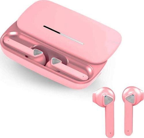 True Wireless Pembe Kızaklı Bluetooth Kulaklık Version 5.1