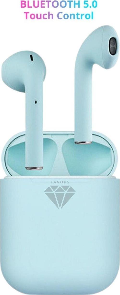 İnpods 12 İos Android Uyumlu Bluetooth Kulaklık V5.0 Mat Renkli Kablosuz Kulaklik 8D Hd Stereo Ses