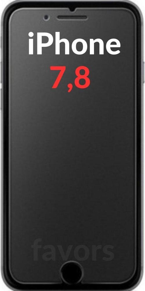 Apple İphone 7, 8 Tam Kaplayan Nano Teknoloji Mat Seramik Kırılmaz Nano Cam