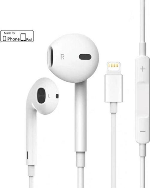 Lightning Girişli Mikrofonlu Kablolu Kulaklık Stereo Ios Uyumlu Hi-Fi Ses Teknolojisi