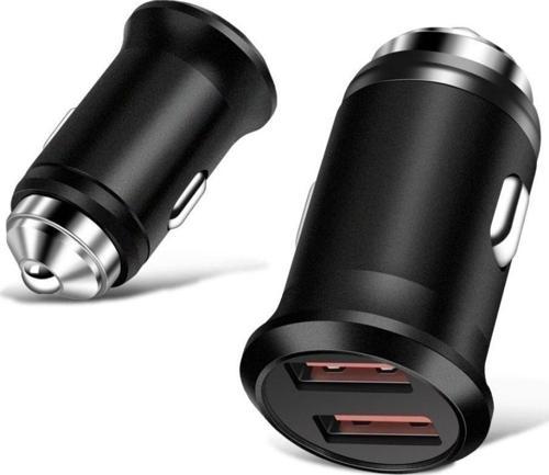 Araç Içi Telefon Şarj Başlığı Çift Usb Girişli Oto Çakmaklık Hızlı Şarjı Cihazı