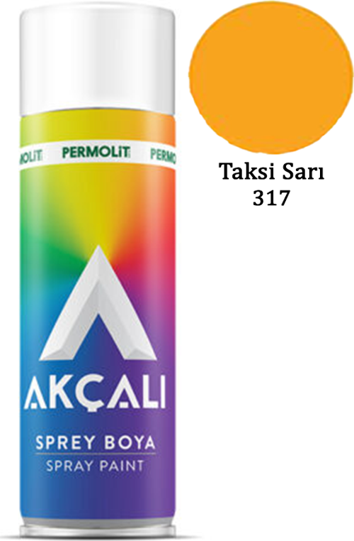 Sprey Boya 317 Taksi Sarısı 400ml