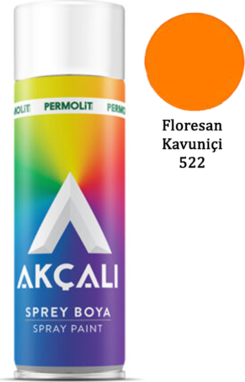 Sprey Boya 522 Floresan Kavuniçi 400ml