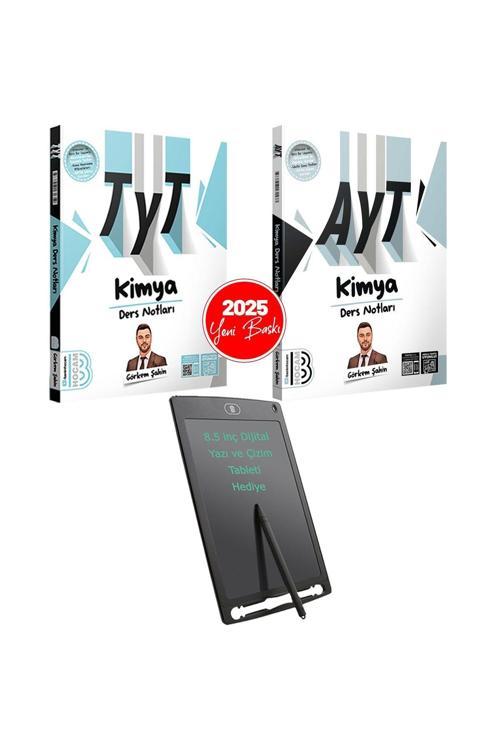 Benim Hocam Yayınları 2025 TYT-AYT Kimya Ders Notları(Öğretici Sorular)-8.5 inç Pilli-Dijital Yazı ve Çizim Tableti Hed.
