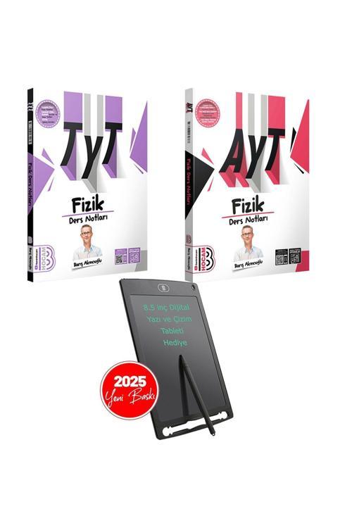 Benim Hocam Yayınları 2025 TYT-AYT Fizik Ders Notları(Yeni Nesil Sorular)-8.5 inç Pilli-Dijital Yazı Çizim Tableti Hed.